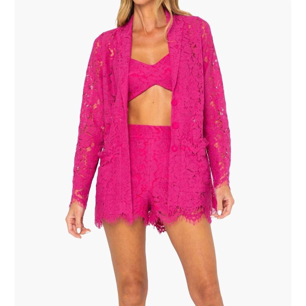 NEW JBQ emery shorts in fuchsia